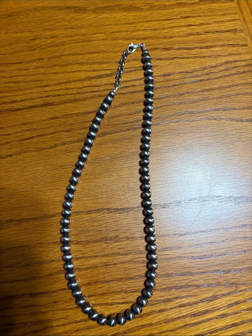 Faux Silver Pearls